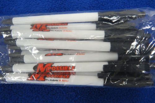 12 Kubota Ink Pens NEW M Series utility Loader PTO Mower Tiller Tractor Farm III