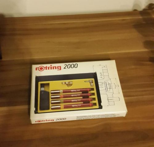 ROTRING 2000 Isograph Technical Pen Set + Ink NIB