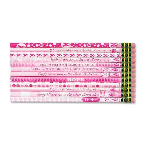 Ticonderoga Breast Cancer Awareness Pencil - #2 Pencil Grade - Black (dix13960)