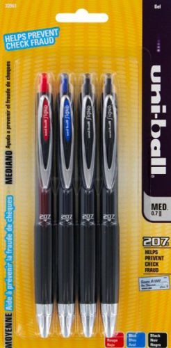 24 UNI-BALL SIGNO 207 Assorted .7mm RT PENS