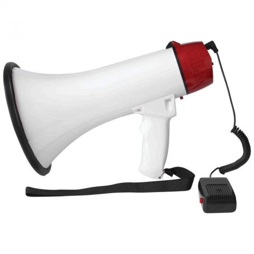 BULK MEGAPHONES (6pcs) - Megaphone with Volume Control, External Mic, and Siren