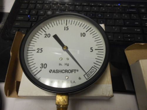 NEW ASHCROFT PRESSURE GAUGE 45W1000