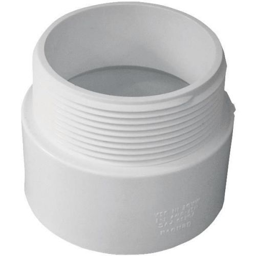 Genova 70430 male adapter-3&#034; pvc-dwv male adapter for sale