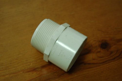 PVC FITTING 1-1/2&#034; MPT X 1-1/2&#034; FSLIP SCHEDULE  40 (30 PIECES)