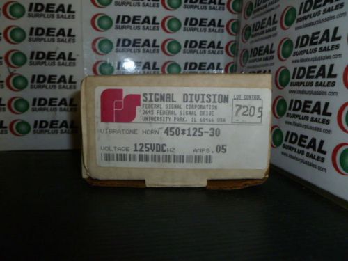 FEDERAL SIGNAL CORPORATION 45012530 **NIB**