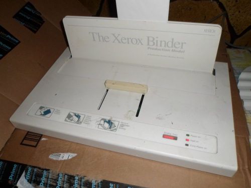 Xerox Binder Production Model 8R3810