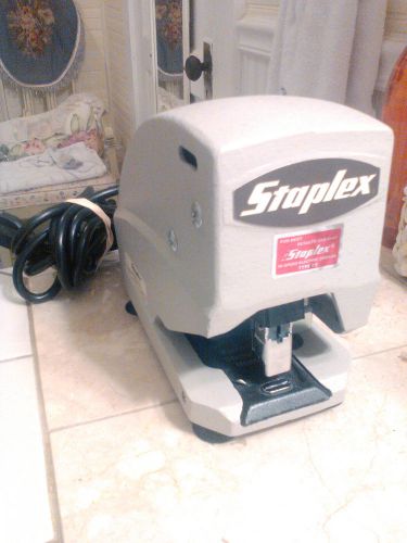 STAPLEX Heavy Duty Electric Stapler SJM-1 WORKS GREAT!!!