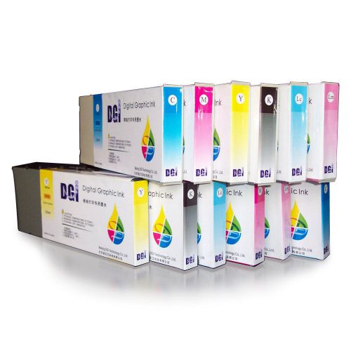 Dye Ink Cartridge Compatible with Epson Stylus7600/9600 * 7pcs