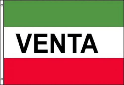 Venta flag sale banner advertising pennant bandera 3x5 indoor outdoor new for sale