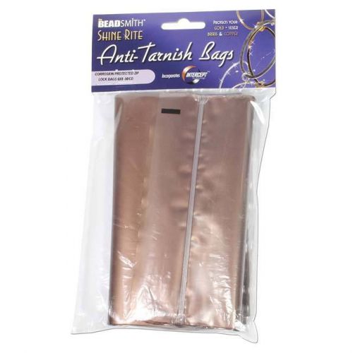 Shine Rite Anti-Tarnish Self Sealing Bags 6 X 8 In. X10