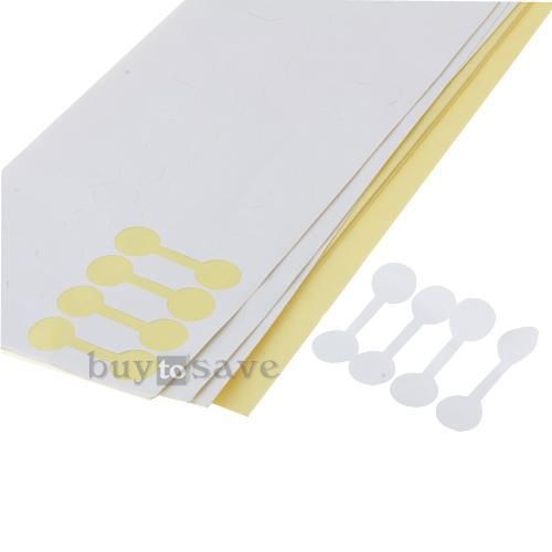 400pcs round ring jewelry sticky retail price label display tags stickers for sale