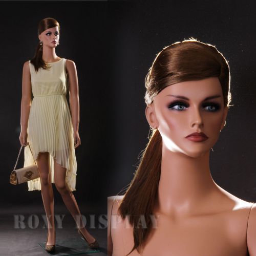 Fiberglass Female Display Mannequin Manikin Manequin Dummy Dress Form MZ-LISA3