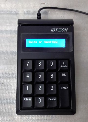 Id tech idke-534833bl usb securekey  keyboard for sale