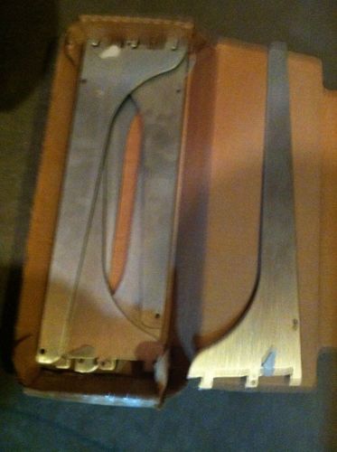 Knape &amp; Vogt 187LL Ano 16 Shelf Brackets Anochrome Steel 16 Inch Lot Of 6