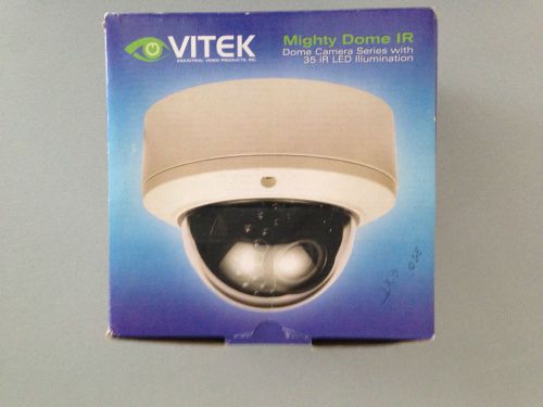 Brand new!! vitek vtd-mvh2910l35h vandal infared dome camera w/heater &amp; blower for sale