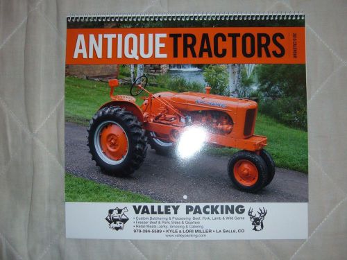 2015 Antique Tractor Calendar Allis-Chalmers John Deere Farmall Oliver Ford