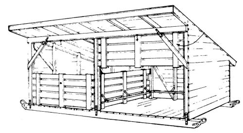 Raise Your Own Swine Building Plans - 15 Plans on CD