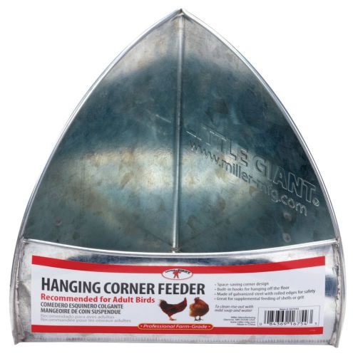 Little Giant Galvanized Hanging Corner Feeder Brand New!