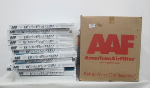 LOT 12 NEW AAF 175-102-863 24X24X2IN PERFECTPLEAT ULTRA PNEUMATIC FILTER D229875