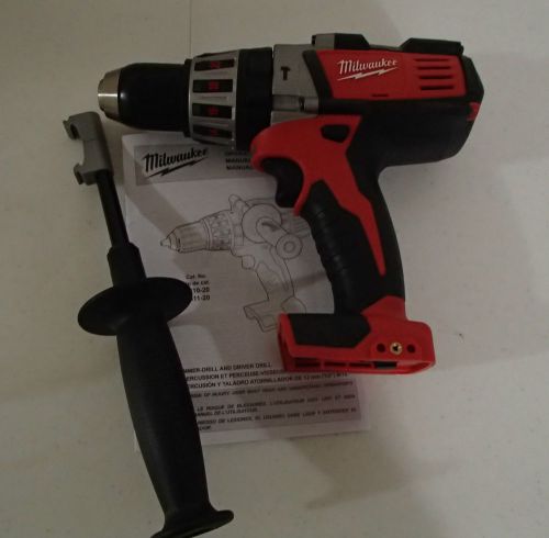 NEW MILWAUKEE 18V CORDLESS 1/2&#034; LITHIUM ION HAMMER DRILL MODEL 2611-20 BARETOOL