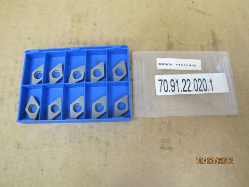 Bosch Carbide Shim Insert 70.91.22.020.1 7091220201 Lot of 10 New