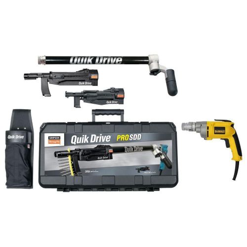 QuikDrive PROSDDD25K Combo System w/ DeWalt 2500 rpm Motor