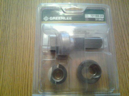 Greenlee 31963    7211 BB 3/4&#039;&#039; Conduit Slug-Buster Punch Set for 3/4&#034;  nib