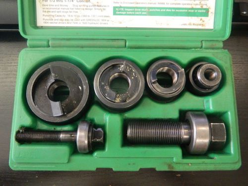 Greenlee Slug Buster Knockout Punch Set 7235BB