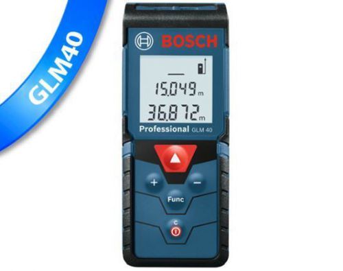 BOSCH GLM 40 Professional Laser Rangefinder / Distance Measurer 40Meters 140ft