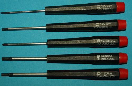 Tools.  x5 Drivers. Screwdrivers &amp; Torx.  From my toolbox. Minimlal used