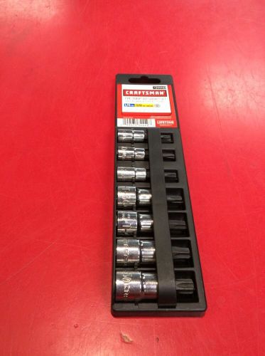 Craftsman 7-Pc Torx Bit Socket Set Model# 934449