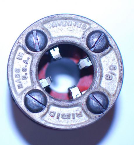 RIDGID 3/8&#034; PIPE THREADING DIE