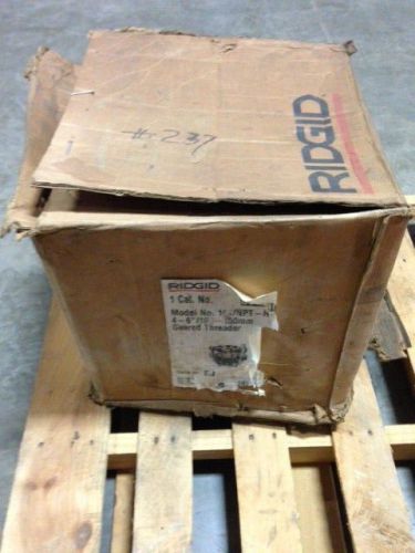 Unused ridgid 161 pipe threader in box 4&#034; thru 6&#034; 36630 for sale