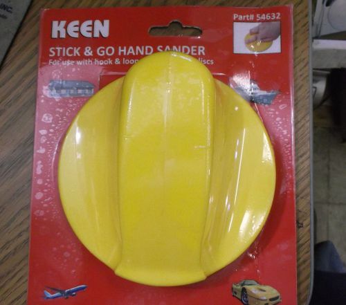 KEEN  Stick &amp; Go 5&#034; Hand Sander with Sandpaper Part #54632 (Lot of 80) ID9238/BT