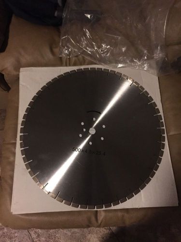 New 20 Inch Diamond Cut Concrete Blade