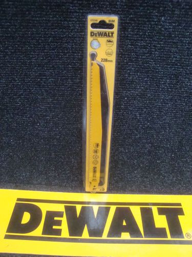 5 X DEWALT DT2349 BI-METAL RECIP SAW BLADES (WOOD)