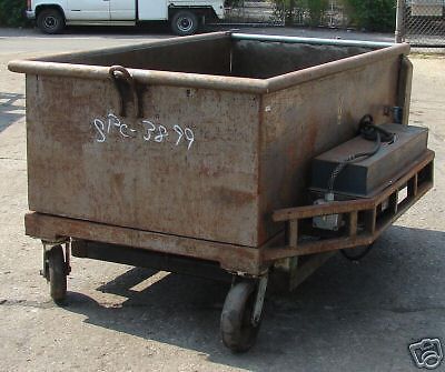 Dough Trough 40 Cubic Foot with Hydraulic Lift &amp; Gate