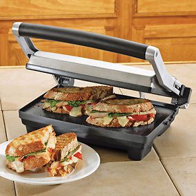 Breville bsg520xl 1500w nonstick panini press for sale