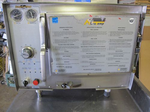 Accutemp s32083d0801025 steam n hold 3 pan convection steamer for sale