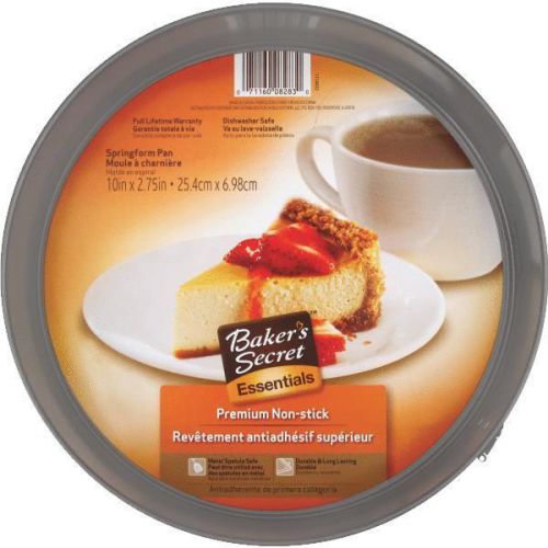 Baker&#039;s Secret 10&#034; Springform Cake Pan-BS 10&#034; SPRINGFORM PAN