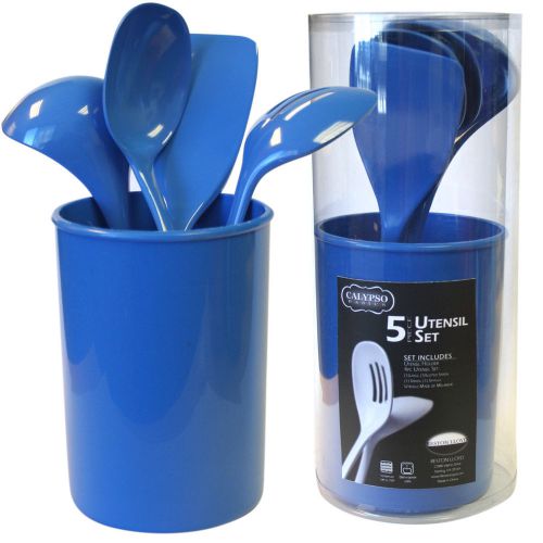 Reston Lloyd Calypso Basic 5 Piece Utensil Set Azure