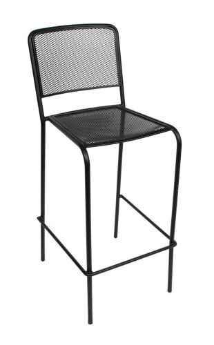 New Chesapeake Bar Stool with Galvanized Steel Micro Mesh Seat &amp; Back