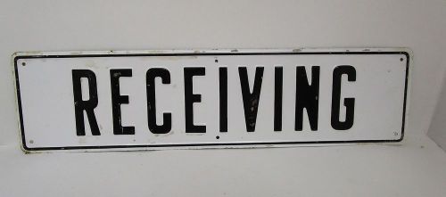 Sign &#034;Receiving&#034;