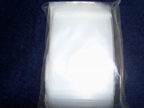 100 3.5&#034;x5.5&#034; small reclosable ziplock bags 2mil