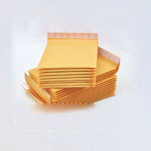New 11 x kraft bubble envelopes padded mailers shipping self-seal bags 90x229mm for sale