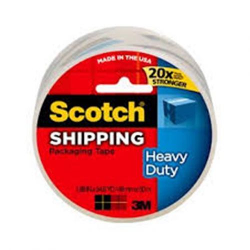 Scotch 3M Heavy-Duty Clear Packaging Tape Roll.