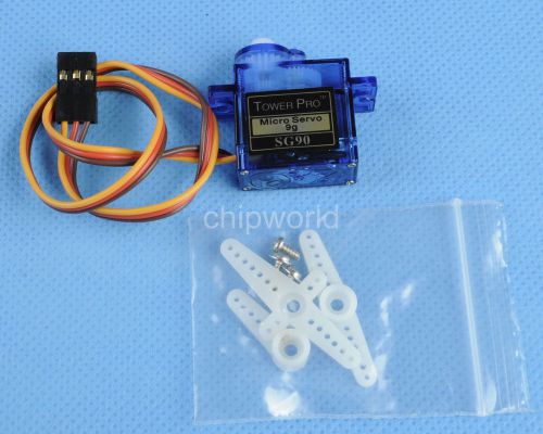 1pcs sg90 9g micro servo motor rc robot helicopter airplane controls towerpro for sale