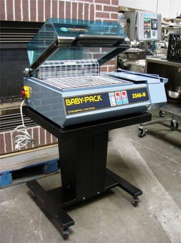 ITALDIBIPACK BABY PACK 3246-N HEAT SHRINK WRAPPING PACKAGING MACHINE