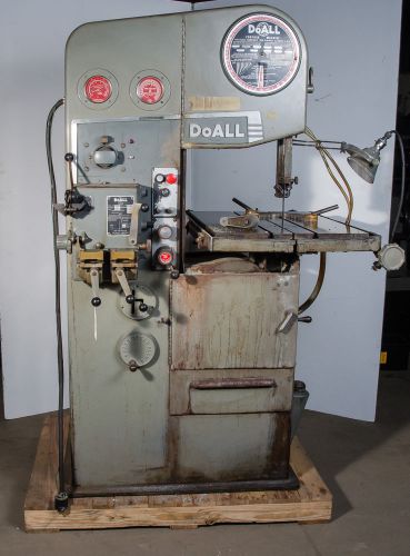 DoAll 16&#034; Contour Band Saw; Model 1612-3 (CTAM# 7118)