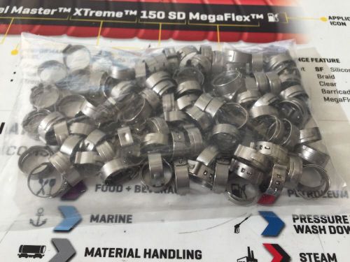 OETIKER CLAMP - MFG PN 16700017 - .SINGLE EAR 6MM THC X 7MM WIDE BAG OF 100